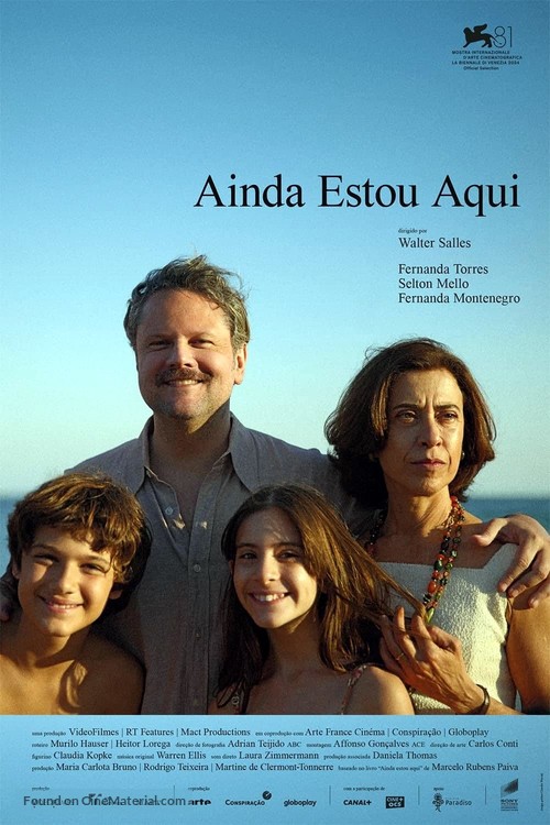 Ainda Estou Aqui - Brazilian Movie Poster