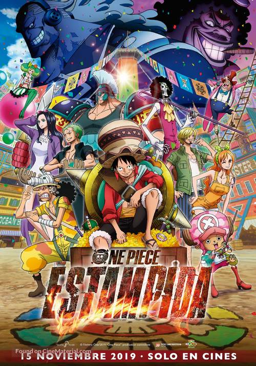 One Piece: Stampede - Spanish Movie Poster