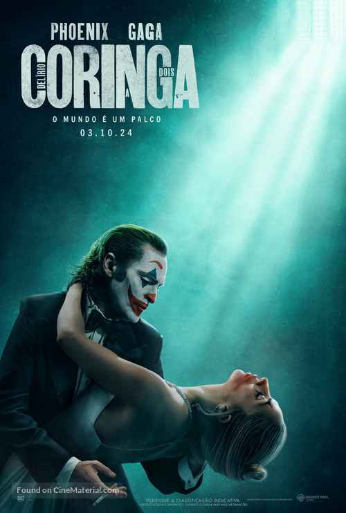 Joker: Folie &agrave; Deux - Brazilian Movie Poster