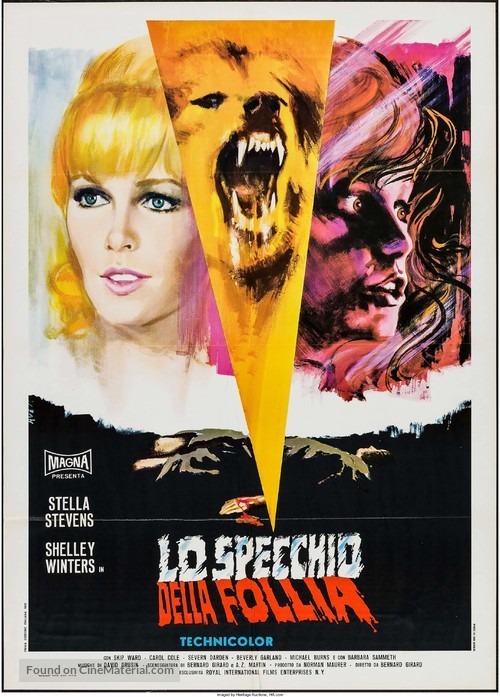 The Mad Room - Italian Movie Poster