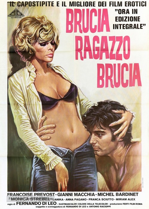 Met mijn lippen in jouw mond - Italian Movie Poster