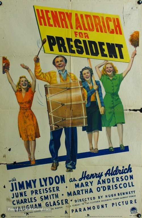 Henry Aldrich for President - Movie Poster