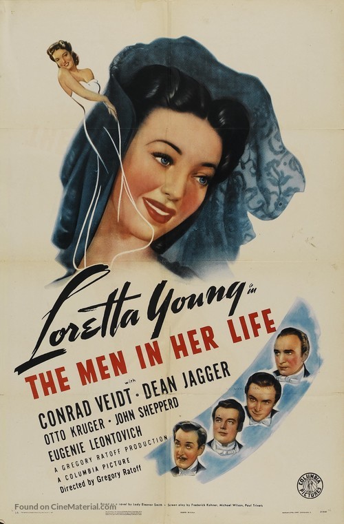 The Men in Her Life - Movie Poster