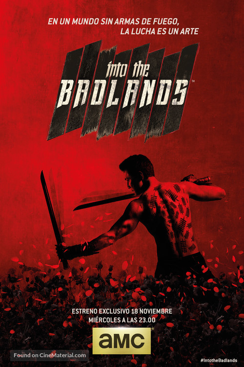 &quot;Into the Badlands&quot; - Spanish Movie Poster