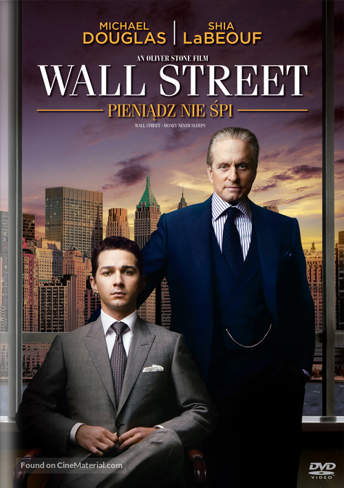 Wall Street: Money Never Sleeps - Polish Movie Cover