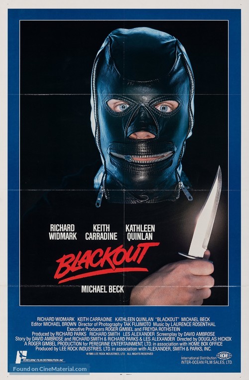 Blackout (1985) movie poster