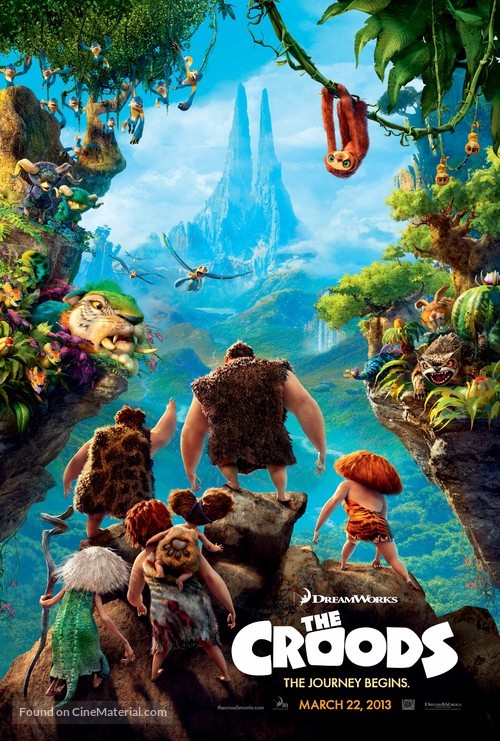 The Croods - Teaser movie poster