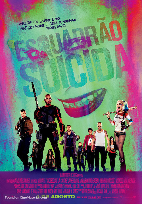 Suicide Squad - Portuguese Movie Poster