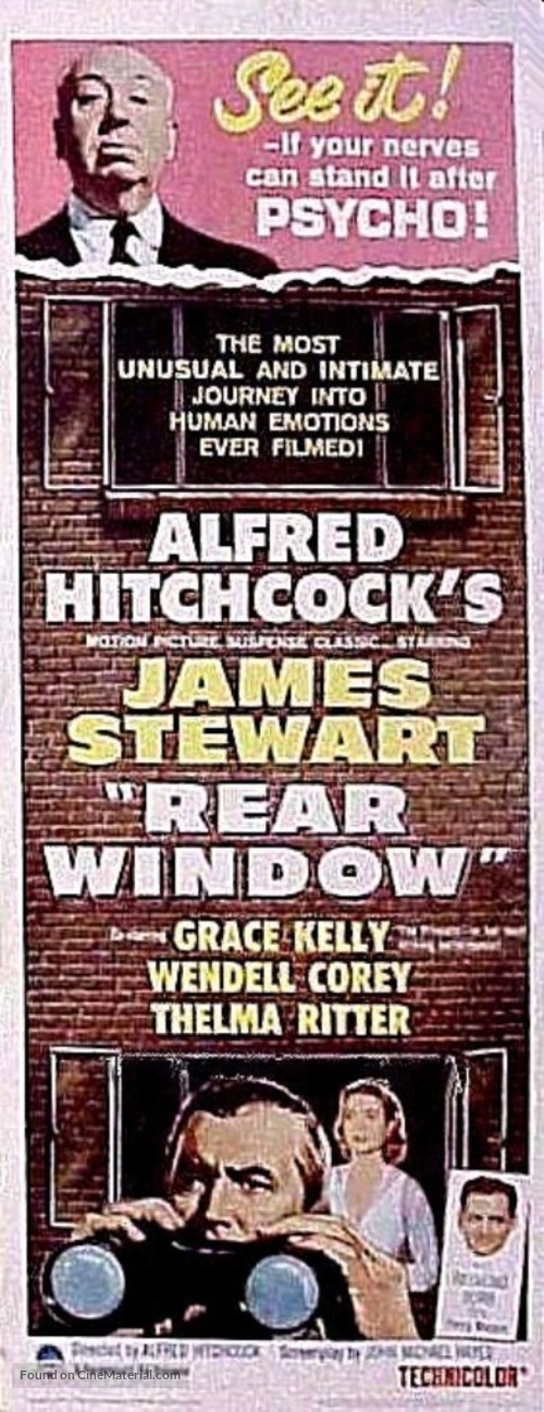 Rear Window - Movie Poster
