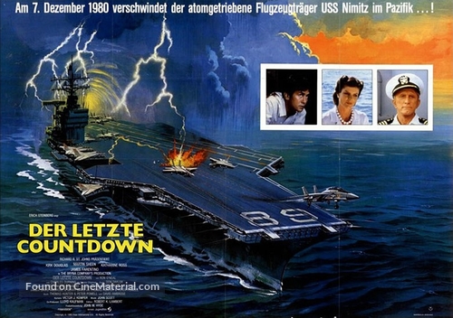 The Final Countdown - German Movie Poster