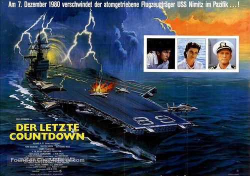 The Final Countdown - German Movie Poster