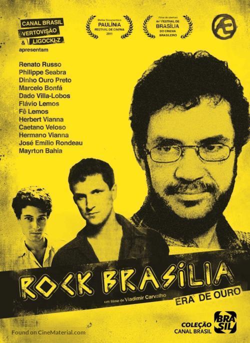 Rock Brasilia - Era de Ouro - Brazilian DVD movie cover