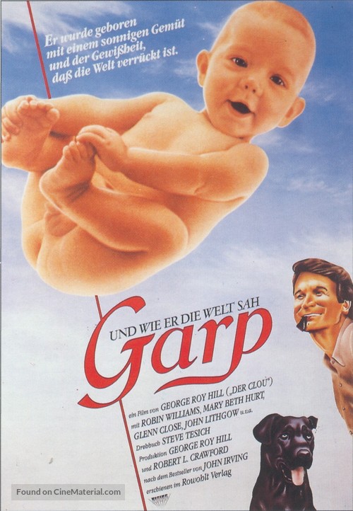 The World According to Garp - German Movie Poster