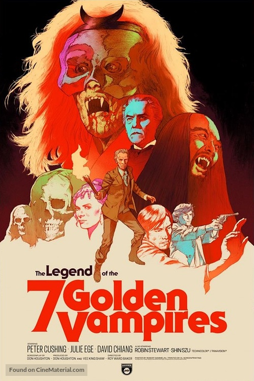 The Legend of the 7 Golden Vampires - poster
