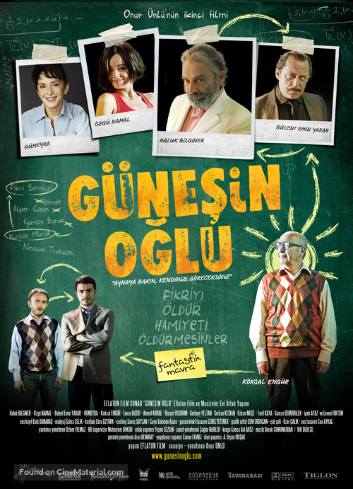 G&uuml;nesin oglu - Turkish Movie Poster