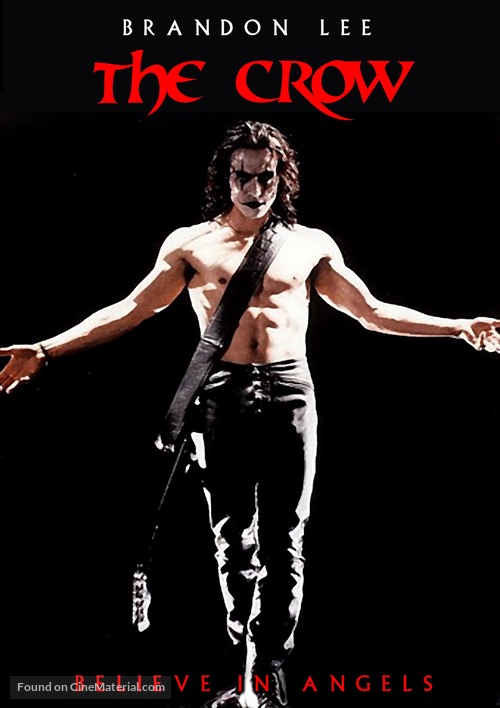The Crow - DVD movie cover