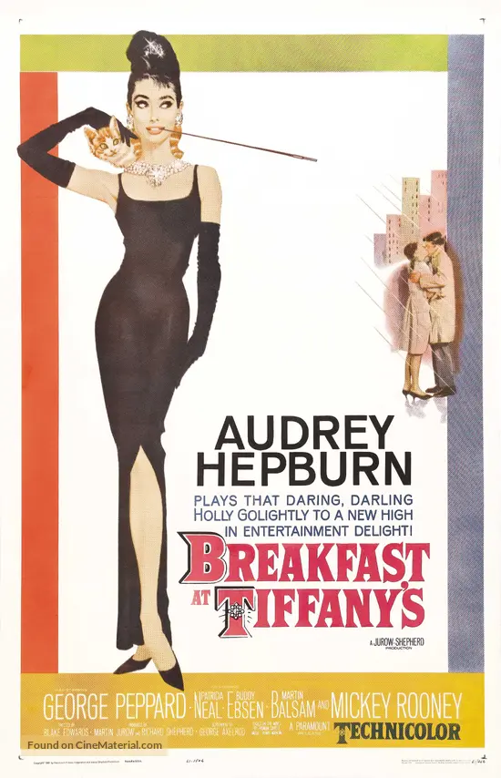 Breakfast at Tiffany&#039;s - Movie Poster