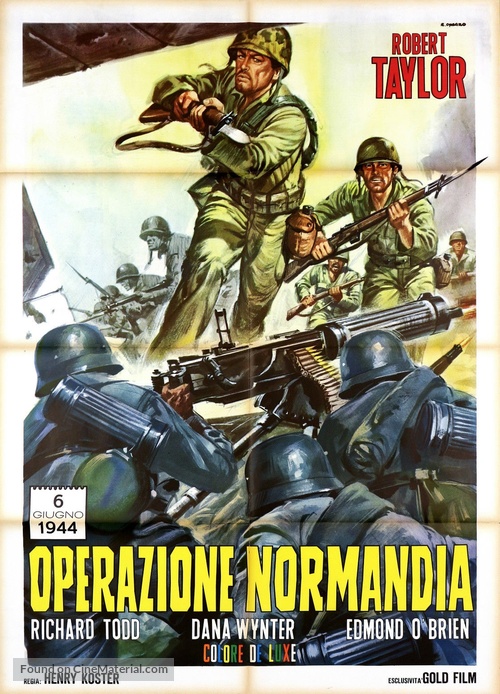 D-Day the Sixth of June - Italian Movie Poster