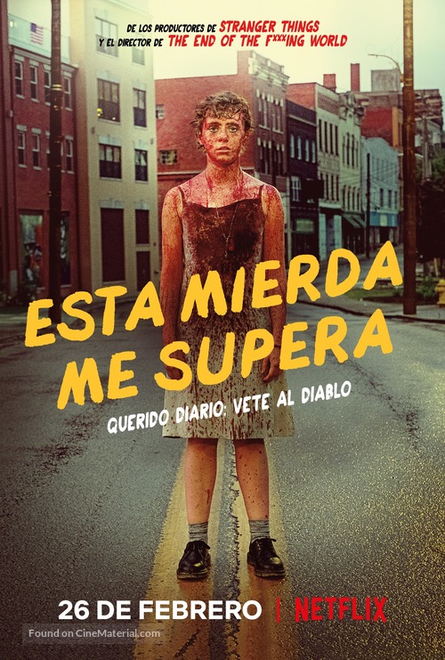 &quot;I Am Not Okay with This&quot; - Mexican Movie Poster