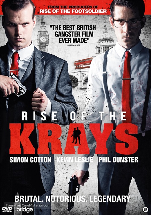 The Rise of the Krays - Dutch DVD movie cover