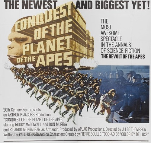 Conquest of the Planet of the Apes - Movie Poster