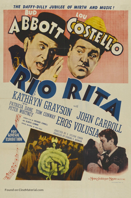 Rio Rita - Australian Movie Poster