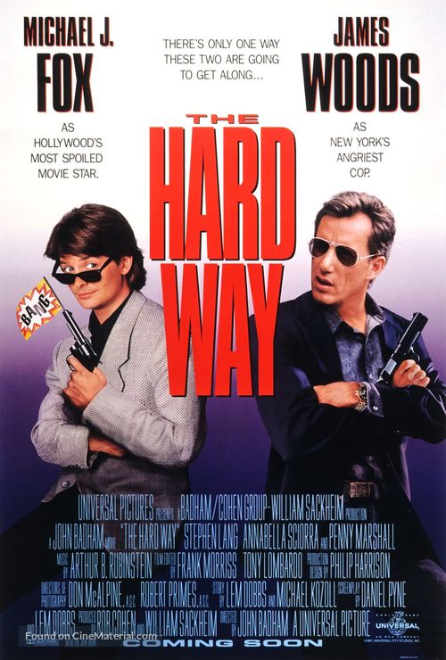 The Hard Way - Advance movie poster