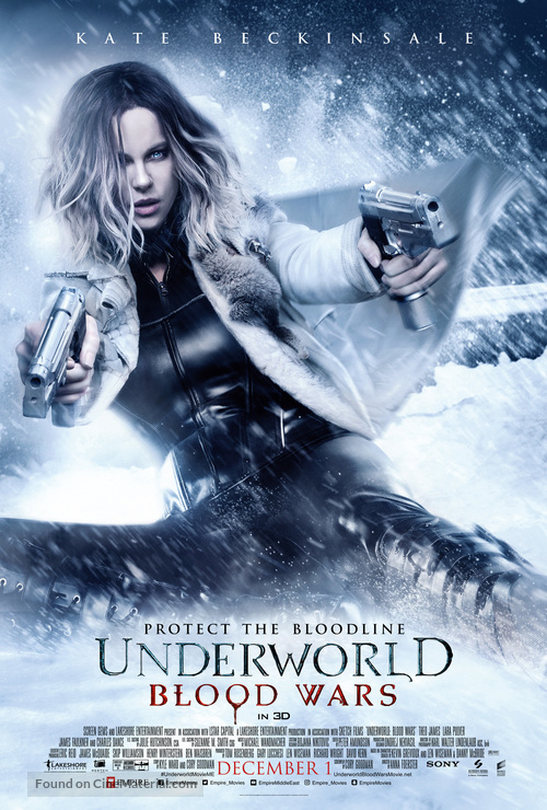 Underworld: Blood Wars - Lebanese Movie Poster