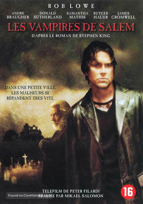 Salem&#039;s Lot - Belgian DVD movie cover