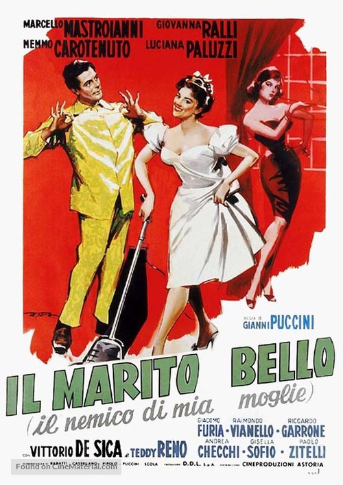 Il nemico di mia moglie - Italian Movie Poster