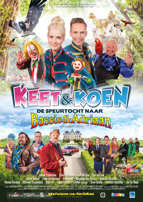 Keet &amp; Koen en de speurtocht naar Bassie &amp; Adriaan - Dutch Movie Poster