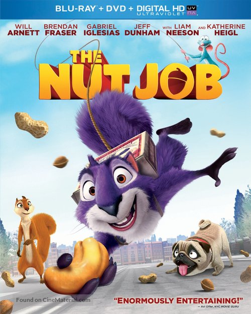 The Nut Job - Blu-Ray movie cover