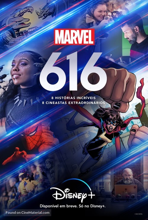 &quot;Marvel&#039;s 616&quot; - Brazilian Movie Poster