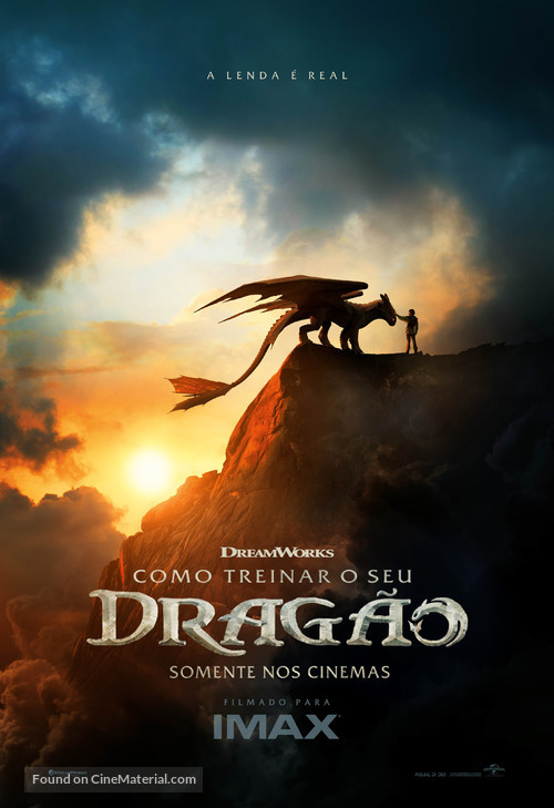 How to Train Your Dragon - Brazilian Movie Poster