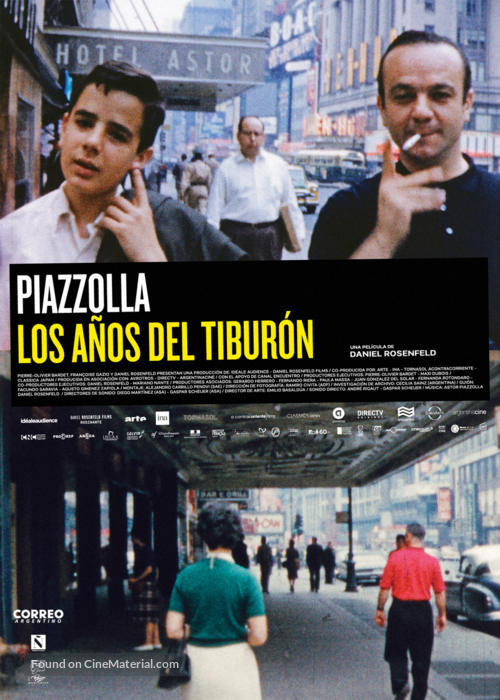 Piazzolla. Los a&ntilde;os del tibur&oacute;n - Argentinian Movie Poster