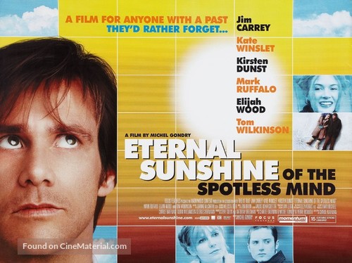 Eternal Sunshine of the Spotless Mind - British Movie Poster