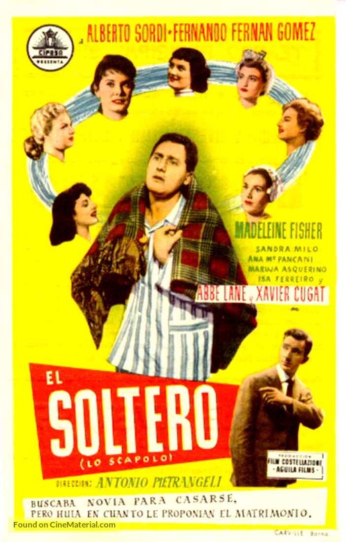 Scapolo, Lo - Spanish Movie Poster