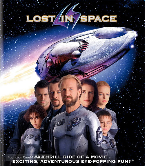 Lost in Space - Blu-Ray movie cover