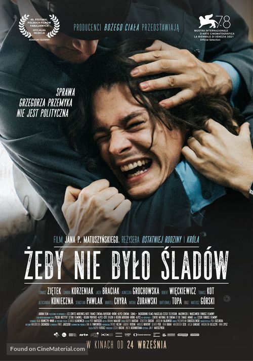 Zeby nie bylo slad&oacute;w - Polish Movie Poster