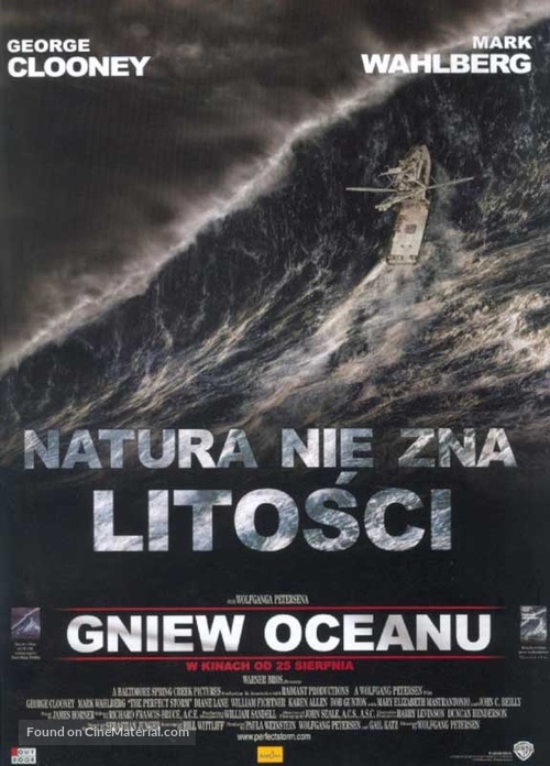 The Perfect Storm - Polish Movie Poster