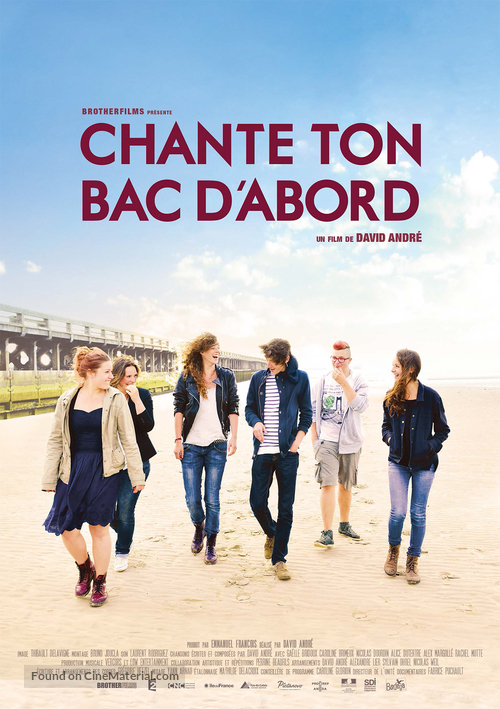 Chante ton bac d&#039;abord - French Movie Poster