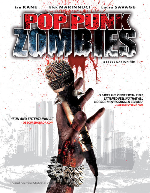 Pop Punk Zombies - Blu-Ray movie cover