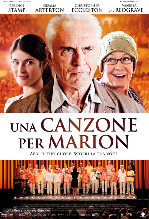 Song for Marion - Italian Movie Poster