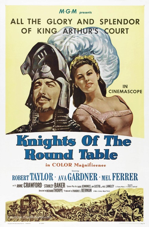Knights of the Round Table - Movie Poster