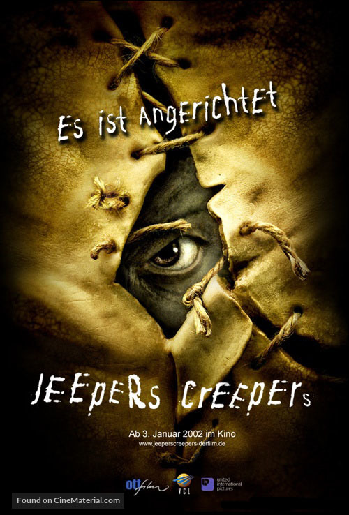 Jeepers Creepers - German Movie Poster