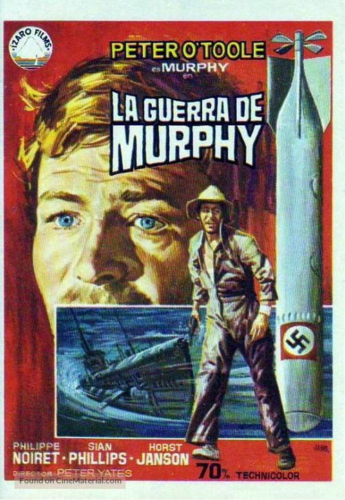 Murphy&#039;s War - Spanish Movie Poster