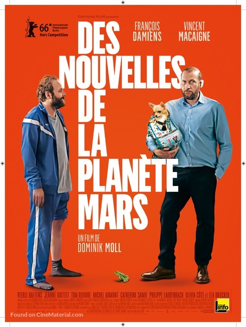 Des nouvelles de la plan&egrave;te Mars - French Movie Poster