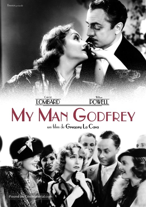 My Man Godfrey - French DVD movie cover