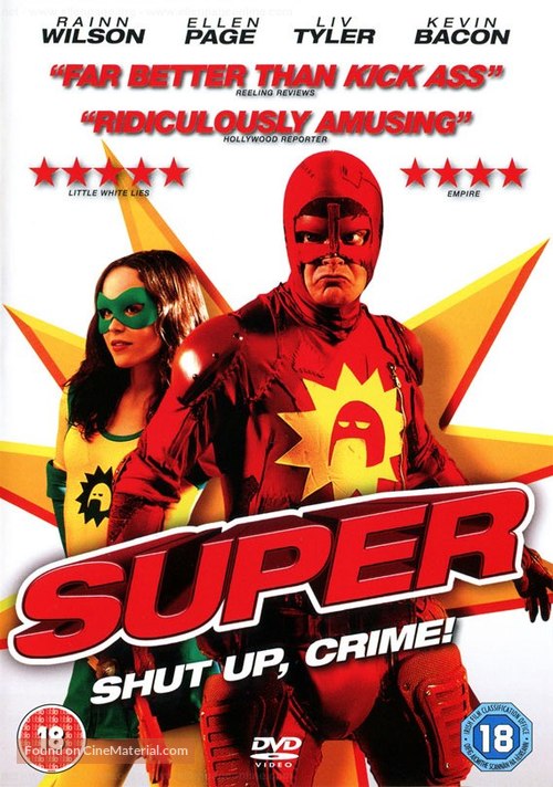 Super - British DVD movie cover