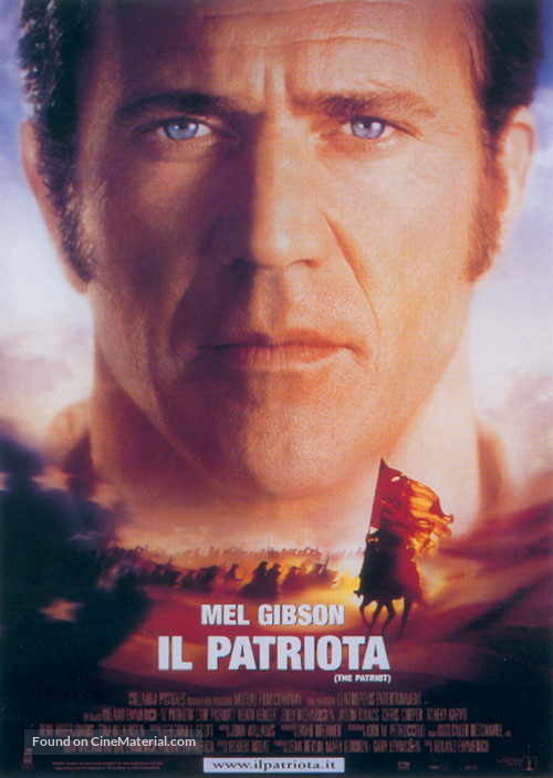 The Patriot - Italian Theatrical movie poster